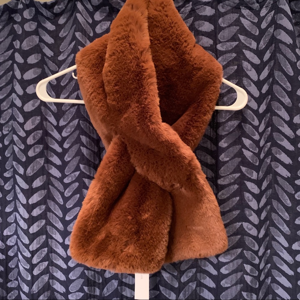 Ann Taylor Faux Fur Scarf